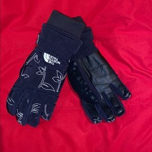 north face ski gloves womens